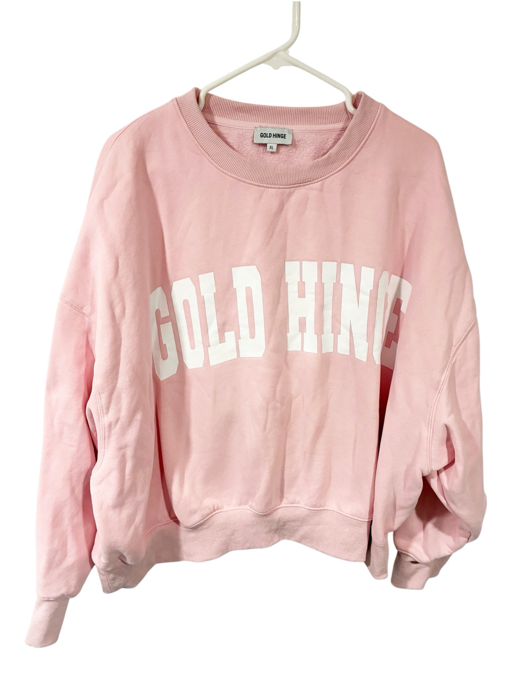 Gold Hinge Desert Rose Gh Wide Arm Sweatshirt Pullover Crewneck Size Xl